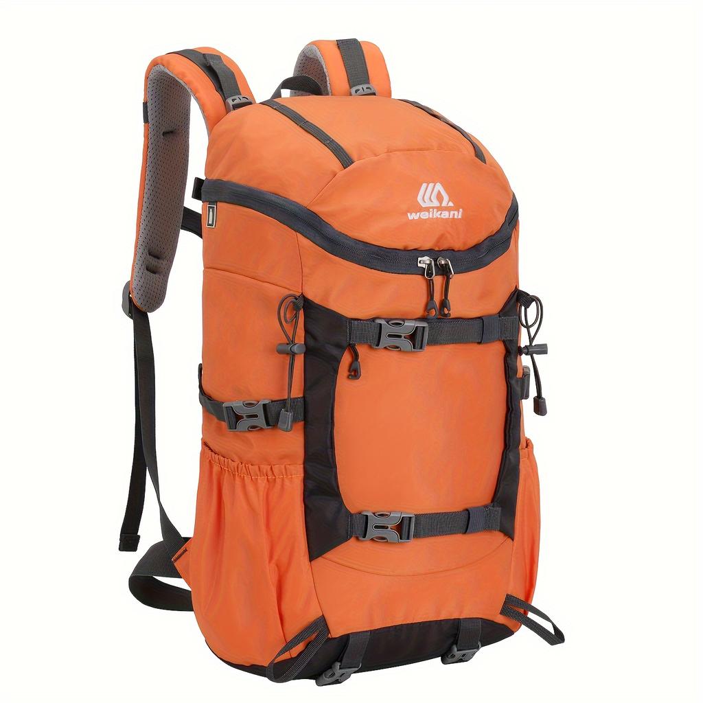 Мужской походный рюкзак с фиксированным ремнем для треккинговых палок, вместительная дорожная сумка для альпинизма и пешего туризма, многофункциональный рюкзак