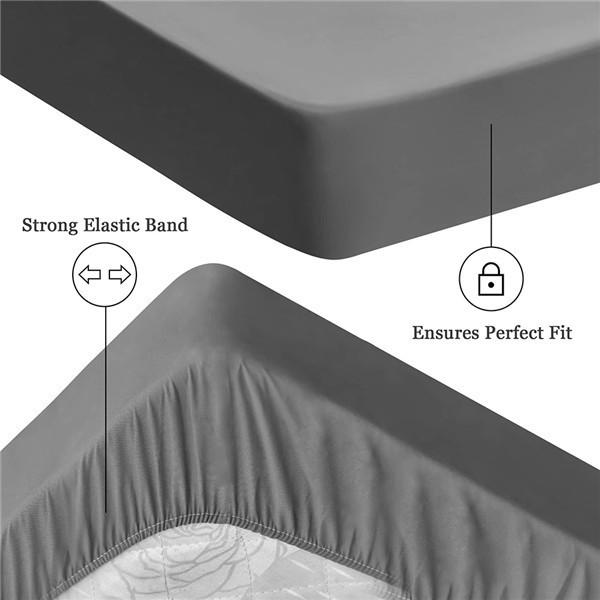 2023 New Super Waterproof Bed Shirt Sheet Bed Mattress Cover Bedspread Becloth Urine Pad Waterproof Bedcover Mattress No Pillowcase