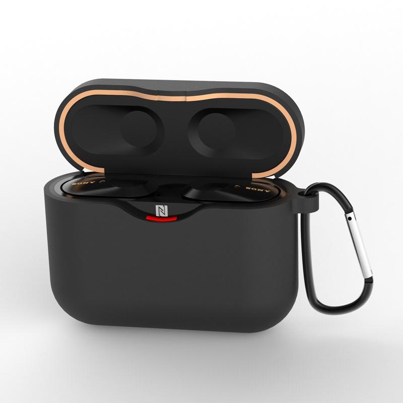 Силиконовый чехол для SONY WF-1000XM3 Bluetooth, чехол для зарядки наушников, мягкий чехол с защитой от потери