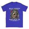 Hello Darkness My Old Friend Grim Reaper Skeleton Drink Beer T Shirt for Men Cotton Vintage TShirt O Neck Tees Short Sleeve Tops