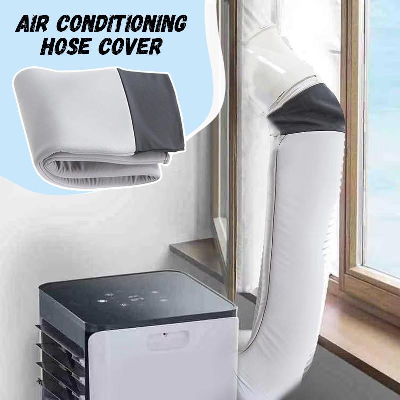 New Air Conditioner Hose Cover Insulation Hose Sleeve Dustproof Outdoor Protection Case Easy Installation for Most Exhaust Hose