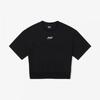 Fila ShorT Sleeve PockeT Semi Crop T shirT Fs2rsg2157fblk