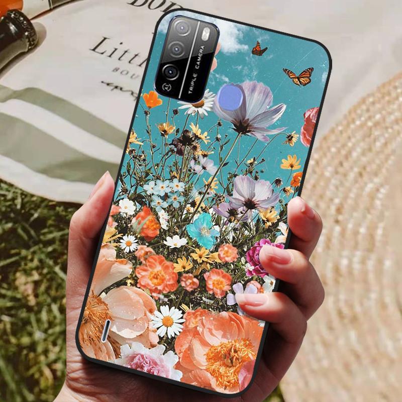 Для Itel Vision 1 Pro Чехол Мягкий Силикон Funda ТПУ Задняя Крышка для Itel Vision 1 Plus Чехлы для Телефона бампер Vision1 P36 Play Coque