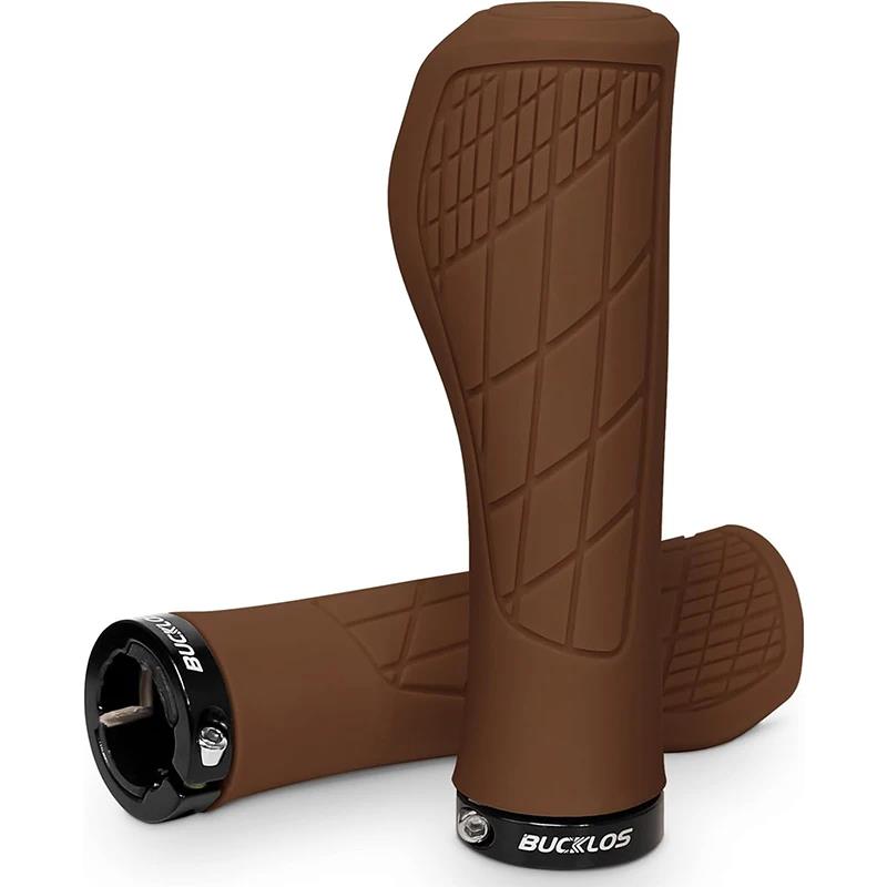 BUCKLOS MTB Handlebar Grips Ergonomic Comfortable Mountain Bike Lokc Grips Bicycle Soft Rubber Handlebar Grip Bike Accessories 5