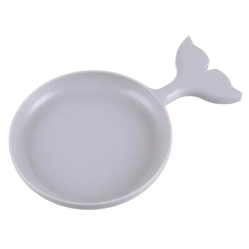 Кухонная переносная посуда в форме маленькой рыбки, фруктовая тарелка, закусочная тарелка, сухофрукты, конфеты, креативная современная посуда для торта
