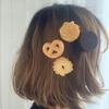 Women Simulation Cookies Handmade Cute Kids Barrettes Adorable Hairpins Funny Hair Clips Hair Accessories Hair Decorate Side Clip