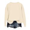 Women Tops Long Sleeve R-Neck Shirts Fall Fashion  Casual Business Tunic Blouses
