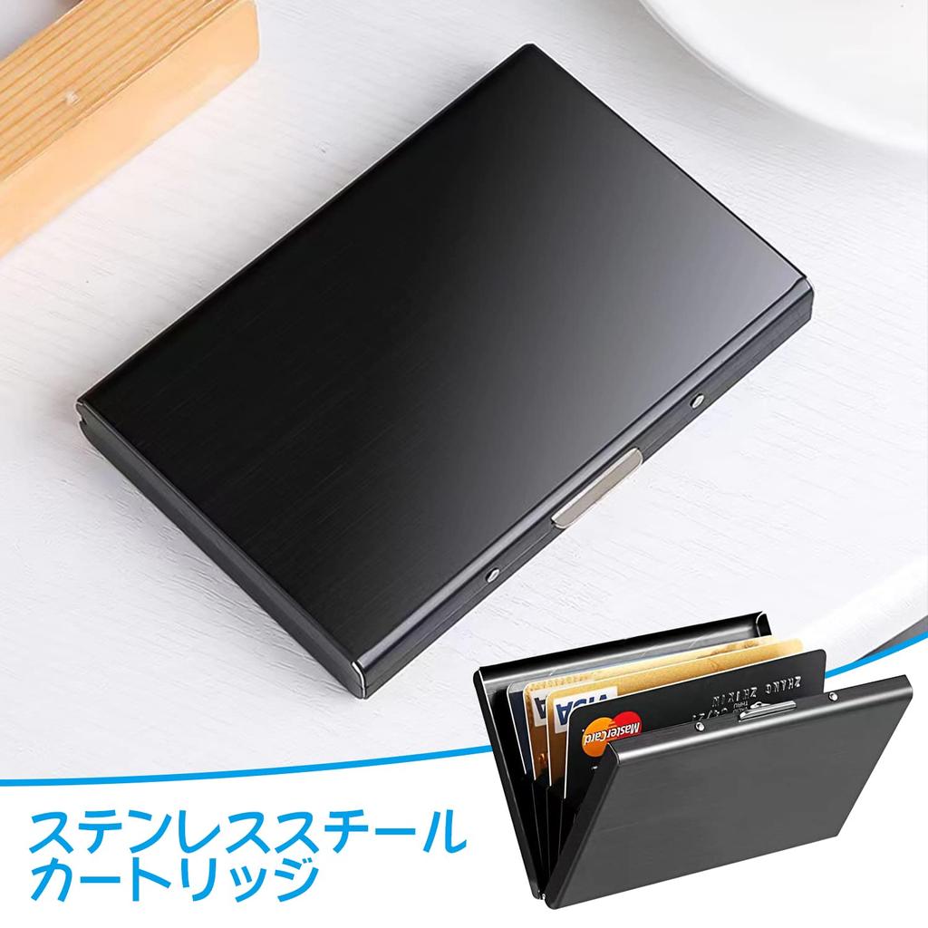 Кредитная карта nalaina Card Легко открывается с одним большим подарочным футляром, мужской футляр, держатель, антискимминг, антимагнитный, использование, ключ, тонкий, емкость,