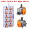 10Pcs 3D Hall Effect Joystick Adjustable No Drifting Analog Sensor Thumbstick Joystick Module Controller for PS4/PS5/XBox/Switch