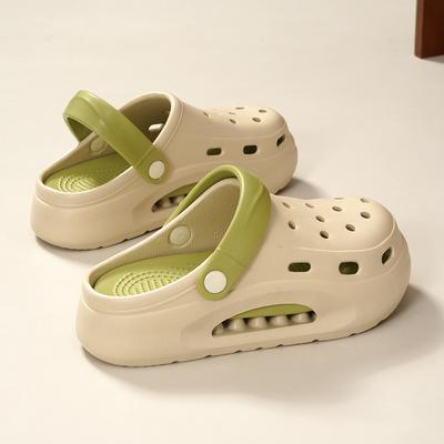 EVA женская летняя обувь, усиленное ощущение наступания на дерьмо, толстая подошва CM, нескользящая, модная, милая пляжная обувь