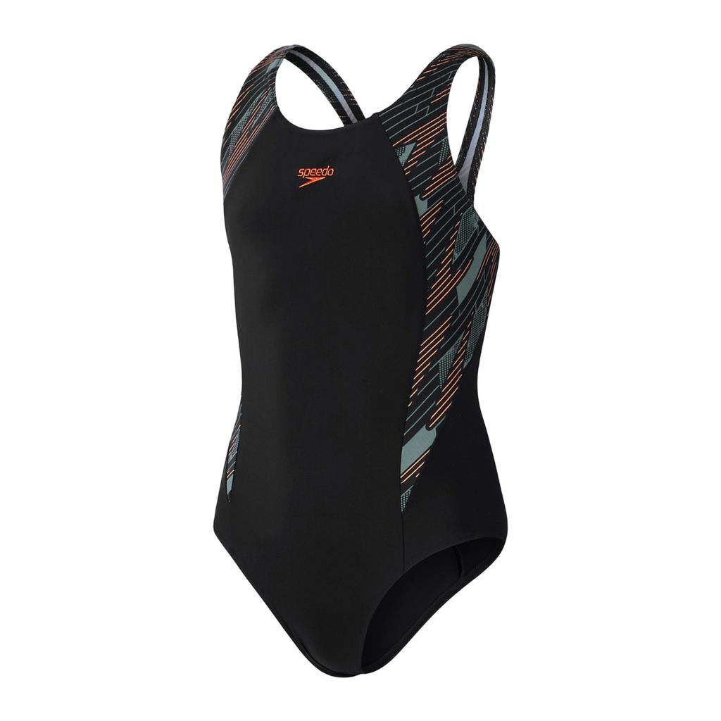 Speedo Girls Hyperbloom Splice One Piece Swimsuit