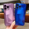 Сплошной цветной блестящий чехол для телефона с бриллиантами для iPhone 15 14 13 12 11 Pro Max 14 15 Plus противоударный блестящий мягкий силиконовый чехол-рамка