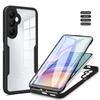 360 Full Body Phone Case For Samsung Galaxy A15 4G 5G Built Screen Protector Case for Samsung A15 Hard Back Shockproof Cover