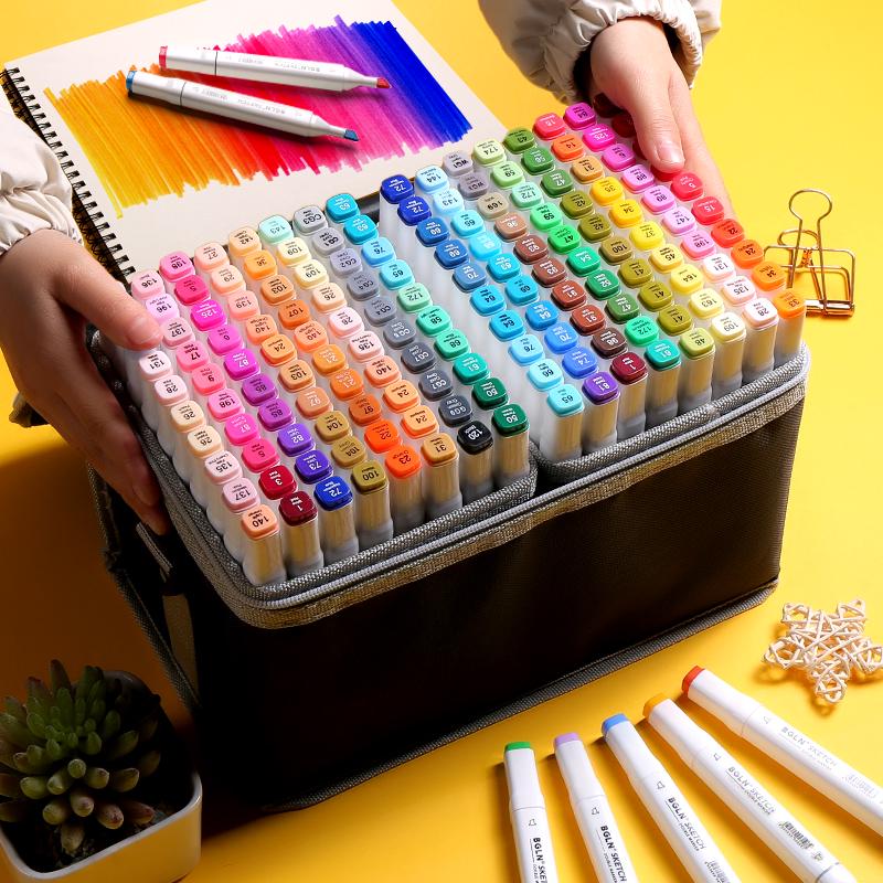 Markers Pen Colors Art Sketch Marker Pens Graphic Manga Anime Markers Graffiti Art Supplies
