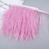 Diy Handmade Accessories Colorful Ostrich Feather Cloth Edge Decorative Accessories Clothing Accessories Wedding Skirt