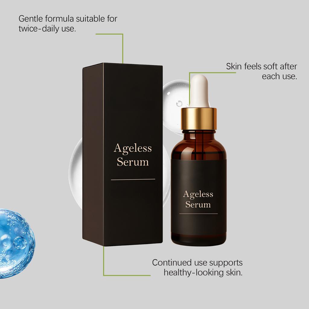 Wrinkle Serum Hydrating Fade Fine Lines Stabilizing Restoring Glowing Barrier Protection Soothing Soft Facial Brightening Serum