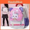 And Functional Delightful Nylon Backpack For Boys And Girls Aged 3 To 6 With Cute Cartoon Graphics