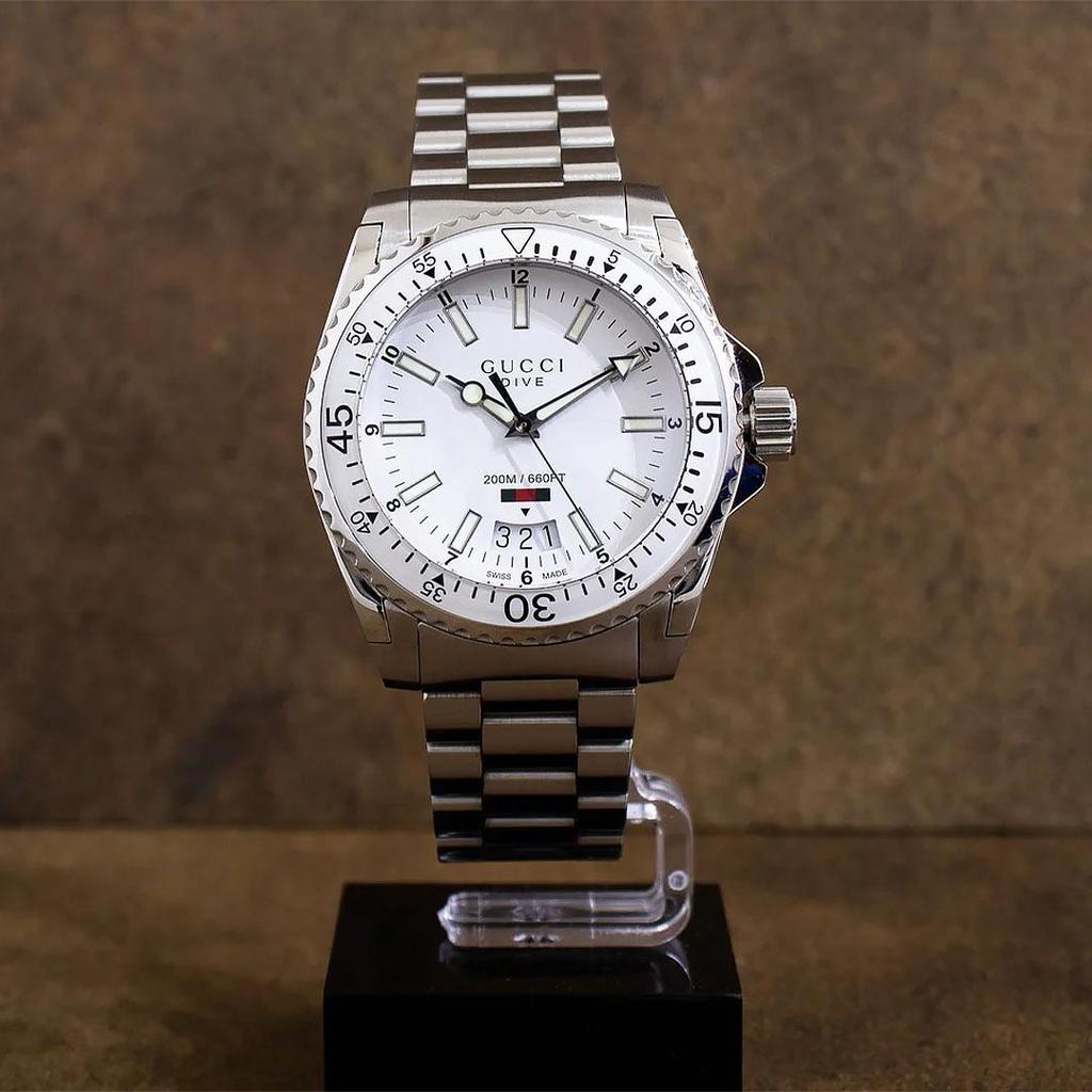 Gucci YA136302 Dive Stainless Steel 40mm Men's Watch