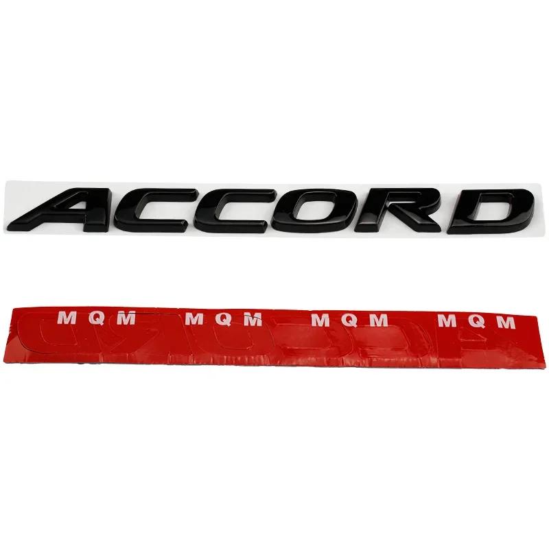 MPC4 Metal 3D Car Sticker Side Fender Badge Rear Trunk Emblem Decal Styling for Honda Acoord Logo 10th 11th 8th 2024 2023 Accessories