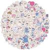 Bunny Lollipop Graffiti Stickers 90pcs Cute Style Guitar Notebook Luggage Diy Waterproof Decals