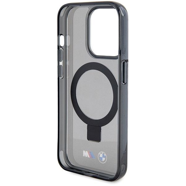 BMW BMHMP15LURSK iPhone 15 Pro 6.1" black/black hardcase Ring Stand M Collection MagSafe