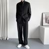 Chinese Style Stand Collar Suit Jacket Men's Casual Suit Tunic Suit