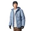 Li-Ning Fitness Series Warm Windproof Water-Resistant Hooded Long Sleeve Down Jacket Men Outerwear AYMV153-8