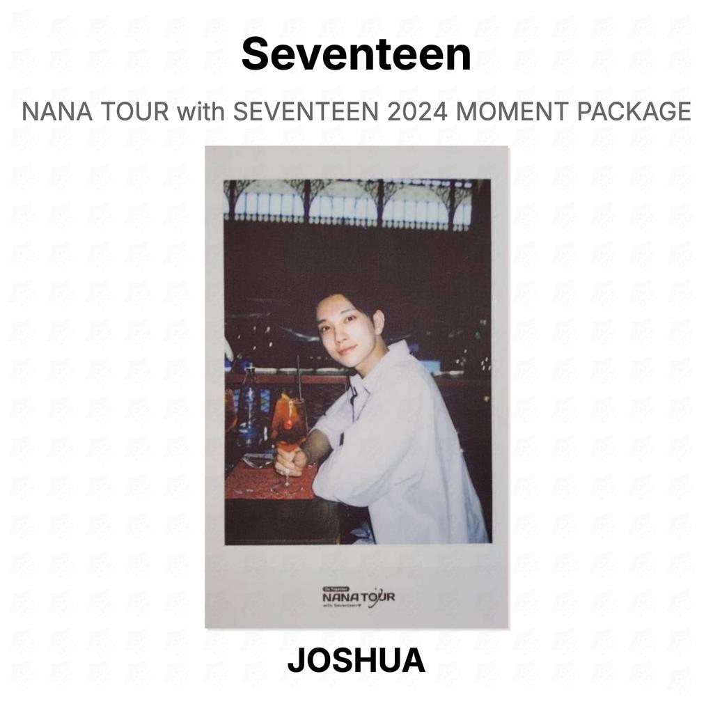 Seventeen NANA TOUR с SEVENTEEN 2024 MOMENT PACKAGE Официальная фотокарточка