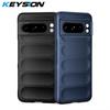 KEYSION Shockproof Case for Google Pixel 8 Pro 7 Pro 7A 6A Anti-skid Soft Silicone Phone Back Cover for Google Pixel 8 7 Pro 7A