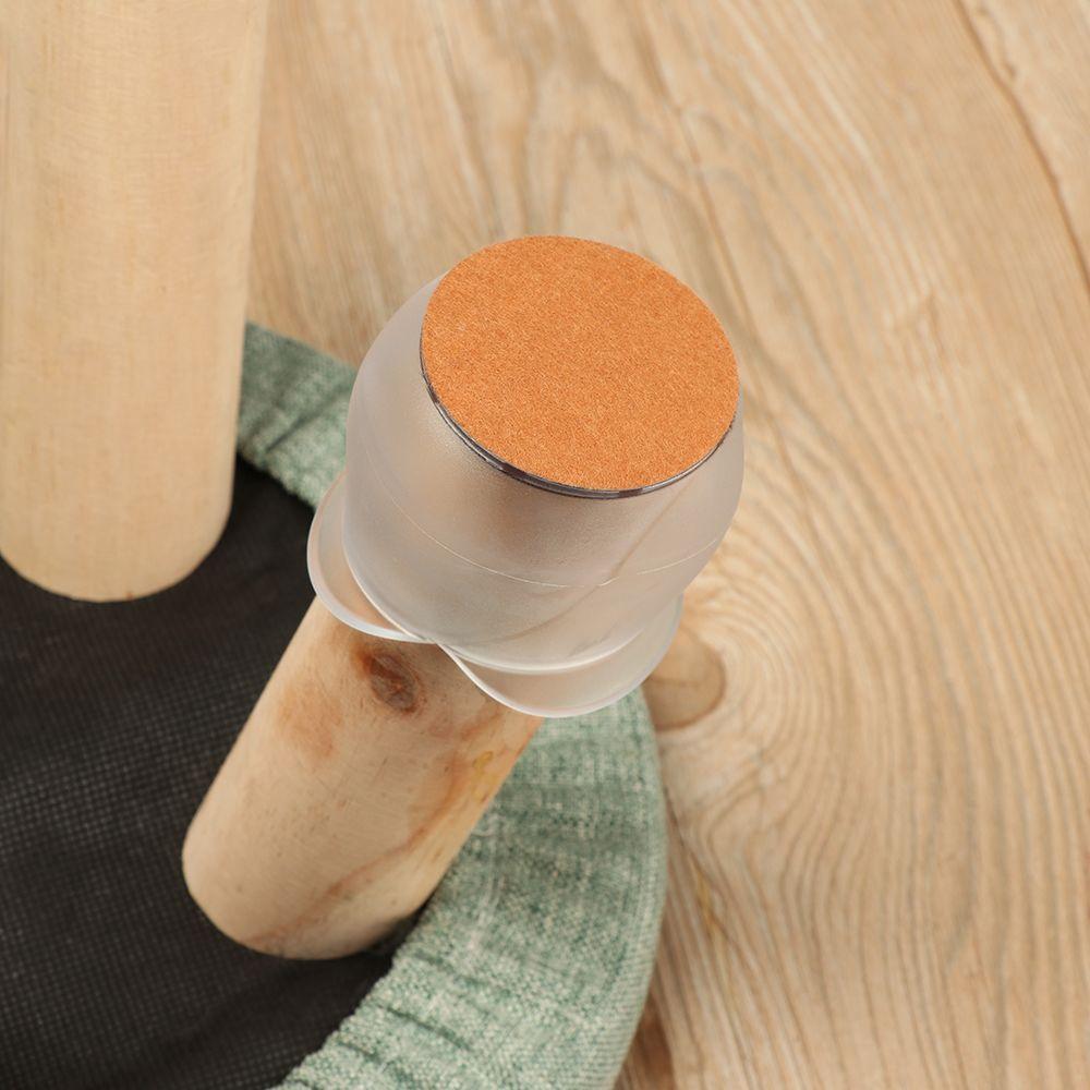 12 шт./лот Мебель Силиконовый Износостойкий Защитник пола Противоскользящая накладка Колпачки для ножек стула Накладки для стола