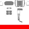Для Volvo S60 - Аксессуары интерьер Тонкая прозрачная TPU пленка Защитная пленка Антицарапающая наклейка