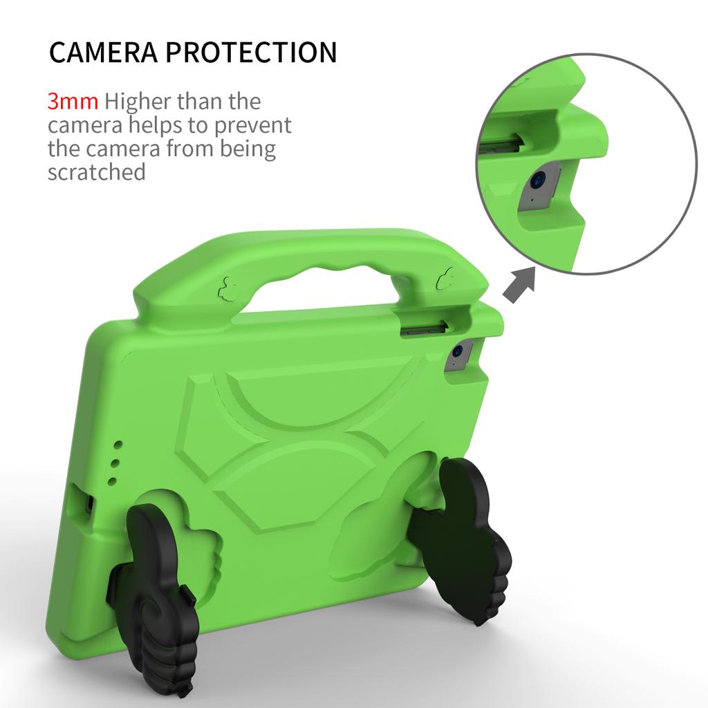 Kids Case for iPad 9.7 6th 5th Pro 9.7 inch Air 2 1 Shockproof Cover for iPad 2 3 4 5 6 mini 7 6 5 4 3 2 1 EVA Thumbs Up Bracket
