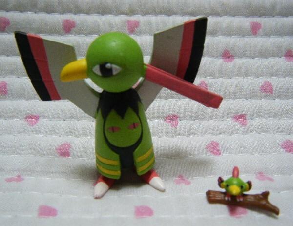 Takara Tomy 3D Pokemon Encyclopedia Pokemon Advanced Generation 5 Figures Vol. (2 figures) Natu/Xatu