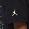 Футболка Jumpman SS25 Удобная Модная Трендовая Универсальная Короткий Рукав Детские Топы Черный II3174-010