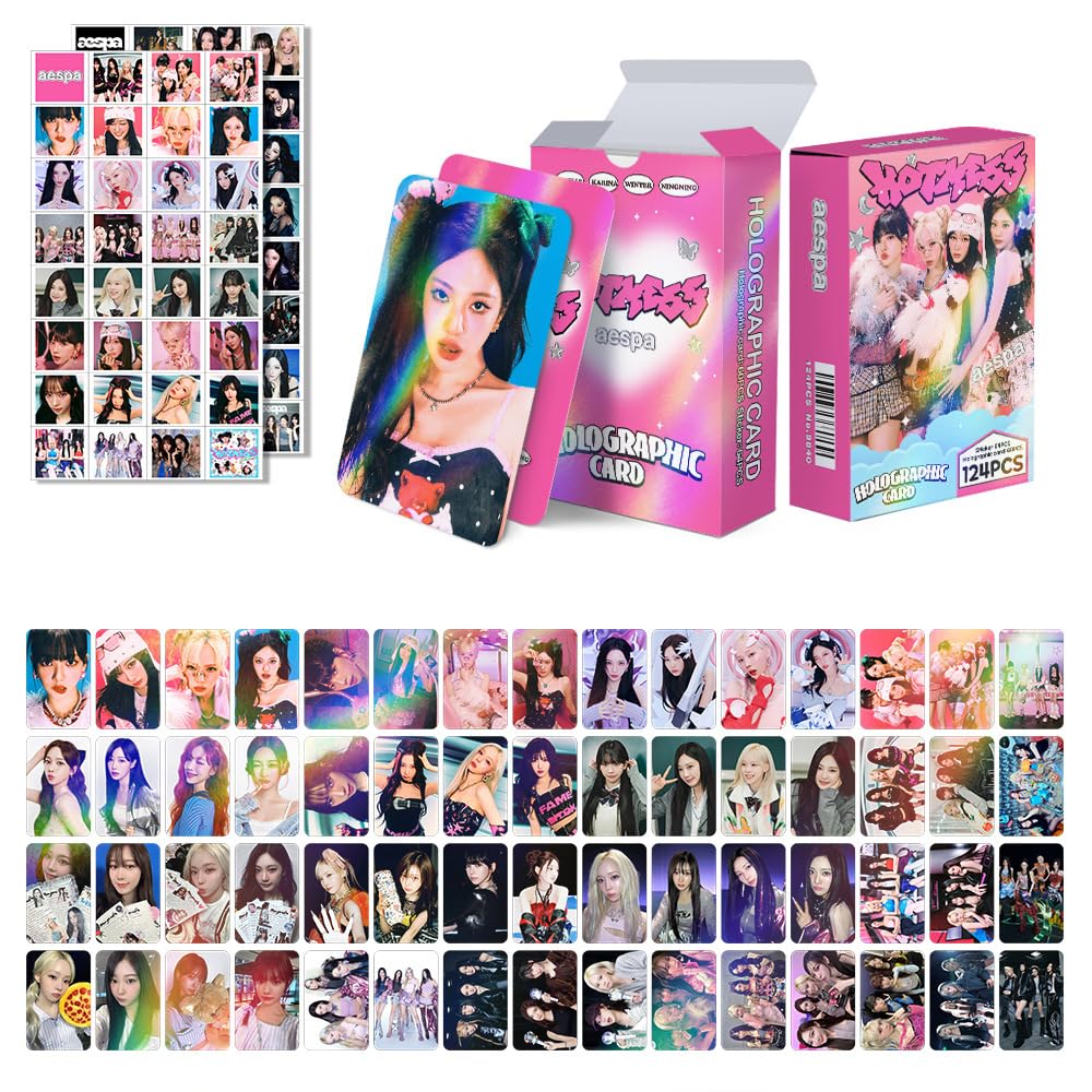 Trading Card Photo Card Set 124 LOMO Cards Photobook Merchandise Korean Wave Gift [Unofficial] [Item]