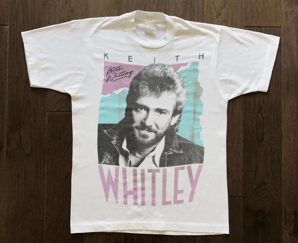 Vintage Keith Whitley Signed Shirt Unisex Concert S to 5XL Unisex T-Shirt