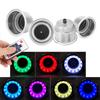 4 шт DC 12 В RGB светодиодные автомобильные держатели для бутылок с напитками с дистанционным управлением для морского автофургона