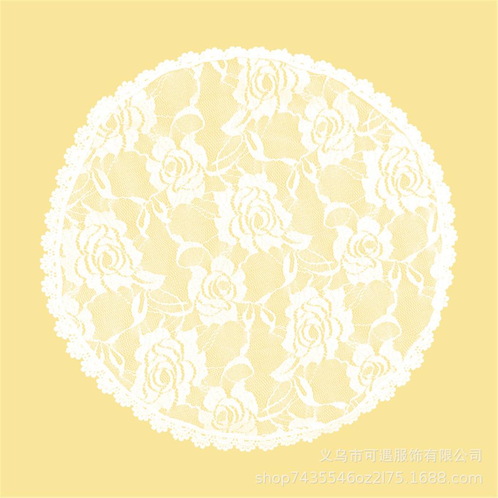 Lace Headscarf for Street Snap Wedding Floral Hair Scarf Decorative Headpiece Women Music Festival Photo Hair Ornament