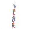 Independence Day Door Hanging Ornaments Wooden Decorative Pendant for Home Shopwindow Decoration