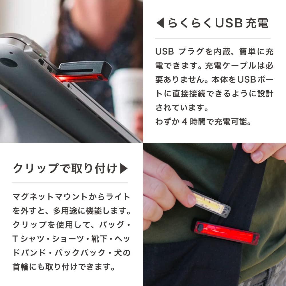 [Оригинальный японский продукт] Велосипедный фонарь KNOG Nog Plus [PLUS] Передний