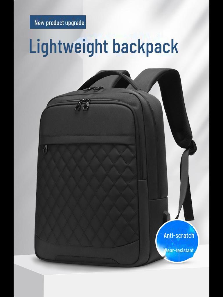 Men's High-End Waterproof Travel Backpack – Large Capacity, Stylish Commuter Bag