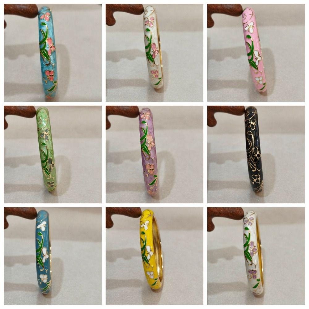 Traditional Bohemian Cloisonne Bracelet Enamel Women's Hand Bracele Gifts for Women Girl