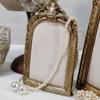 Handmade Jewelry Display Bust Model Flower pattern Desktop Necklace Mannequin  Countertop