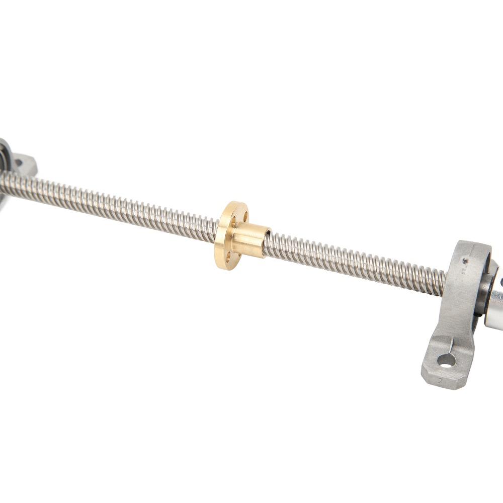 16pcs T8 Lead Screw Linear Motion Guide Rod SC8UU Block Sliding Bearing Block For DIY CNC Machine