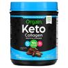 Keto, кетогенный коллагеновый протеиновый порошок, с маслом MCT, шоколадный вкус, 0,88 фунта (400 г)