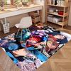 Jujutsu Kaisen Print Rug, Washable Floor Carpet, For Entryway Dorm Laundry Room Office Study, Home Decor Birthday Christmas Gift