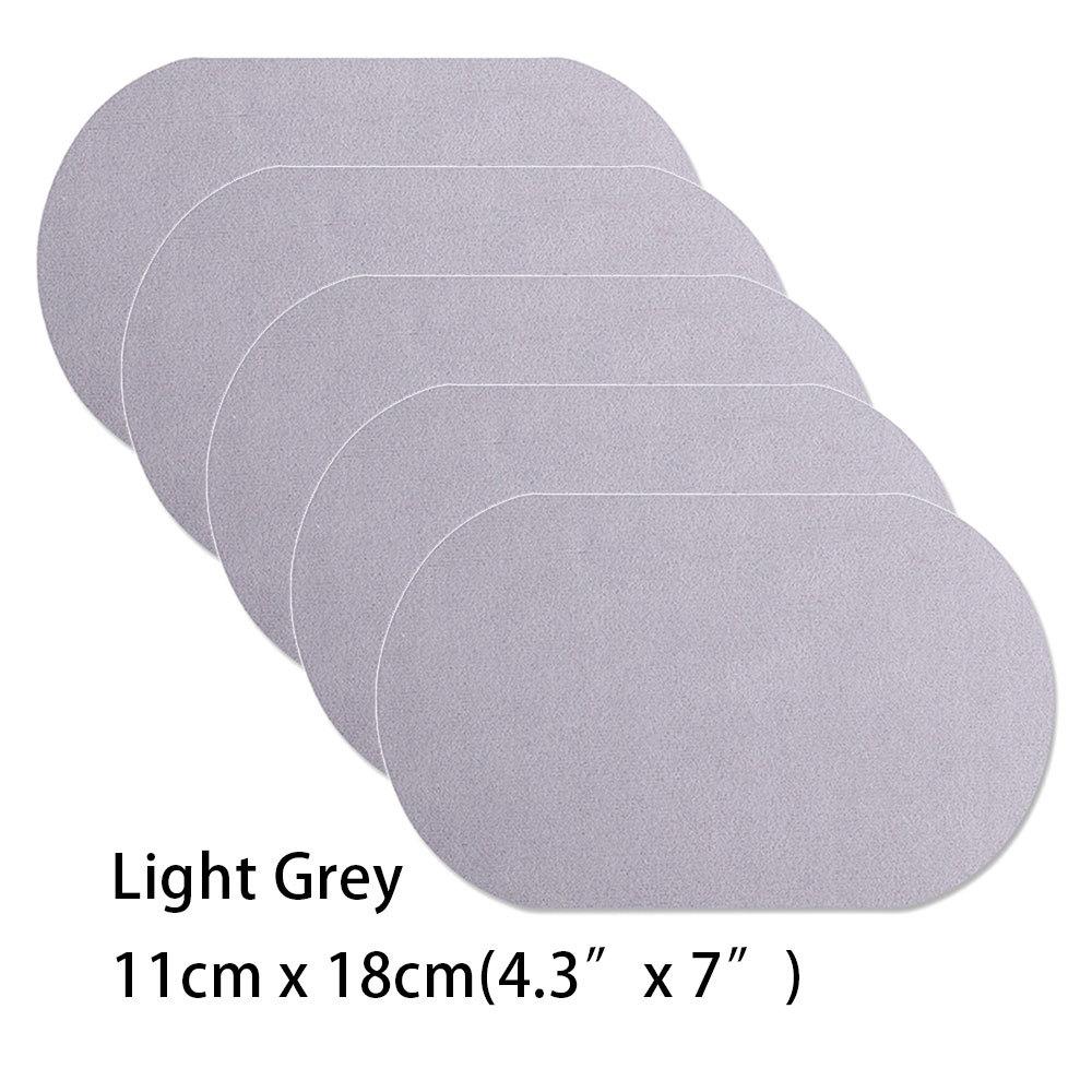 Hot Sale 5pcs Colorful Iron-On Fabric Patches Set | No Sew Adhesive for Pants Repair Kids Clothes Denim DIY Craft (Mixed Sizes)