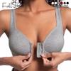 Front Closure Bra Push Up Bra Top Women Seamless Underwear Comfortable Wireless Bralette Everyday Solid Color Lingerie Female