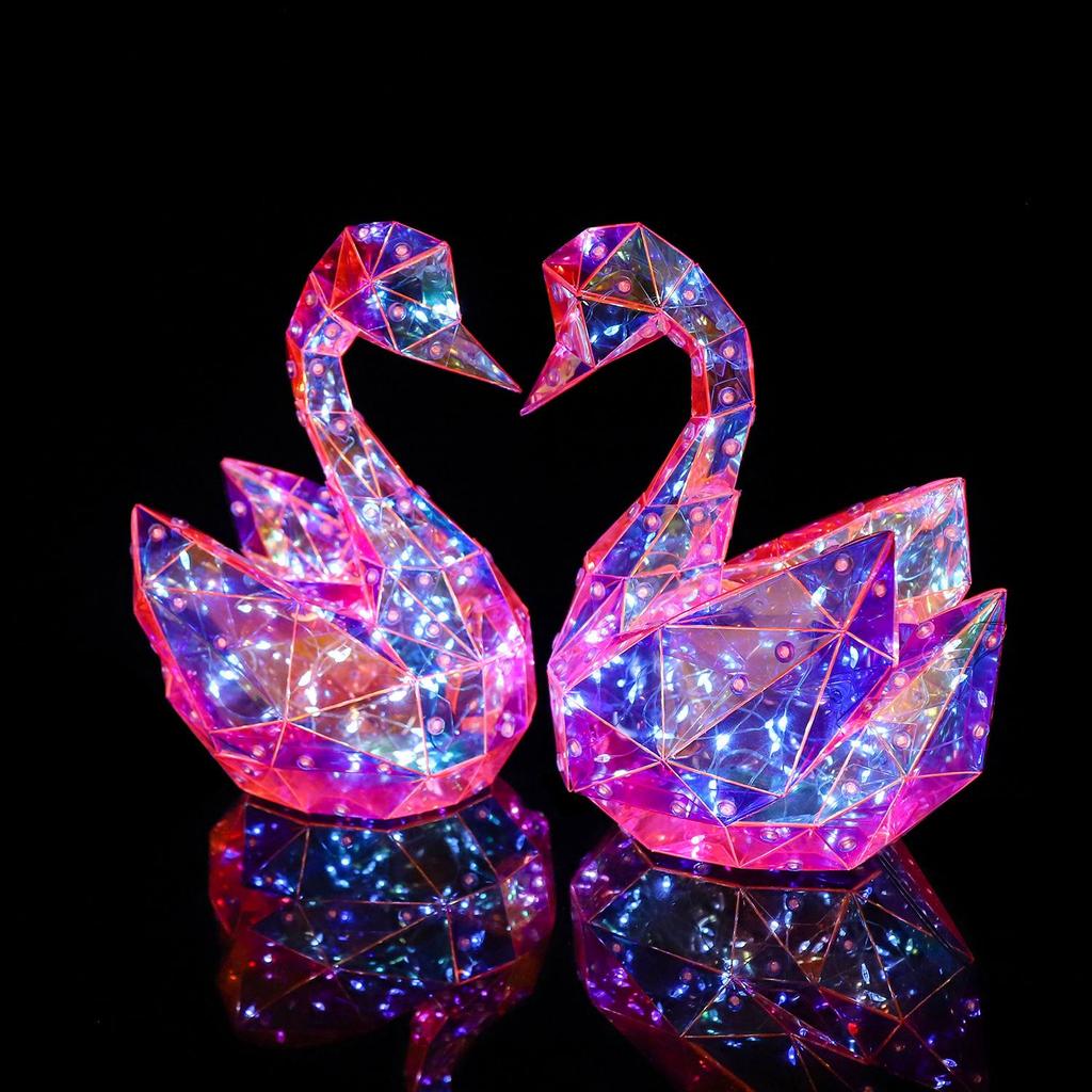 Colorful Swan Light with Luminous Control – Perfect for Graduations, Festival Gifts for Students, Sons, and Daughters