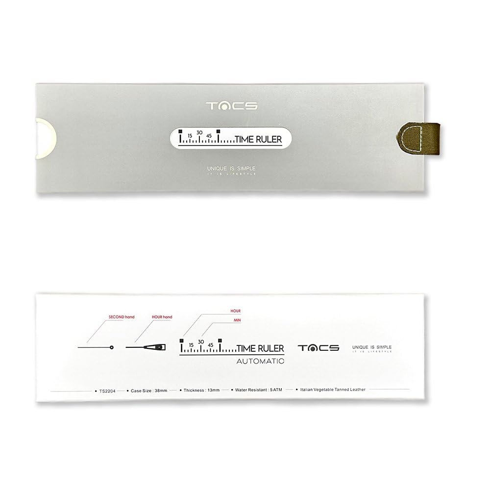 Автоматические часы TS2204A Оранжевые [Налог] Мужские